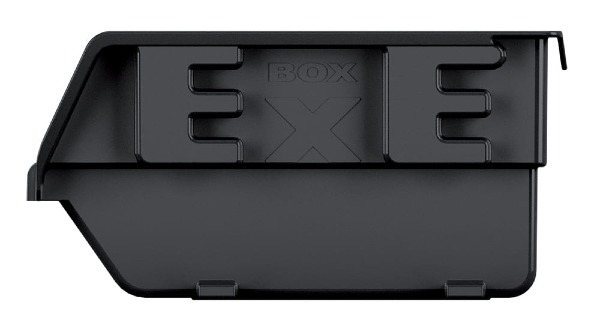 Rzut boczny na kuwetę warsztatową EXE