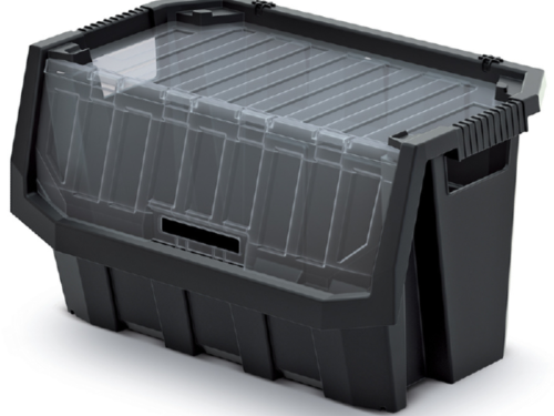 Kuweta warsztatowa z pokrywką XXL 58x38x34 cm Truck Max Plus