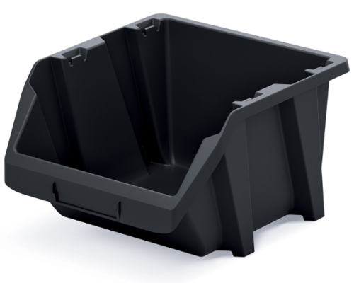 Duża kuweta warsztatowa czarna 272x238x160mm Bineer Short