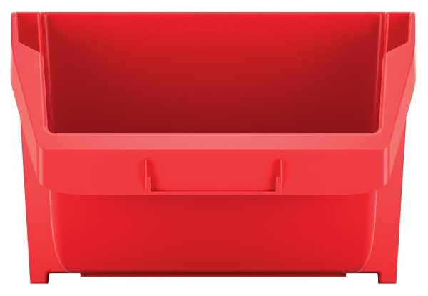 Duża kuweta warsztatowa posiada miejsce na etykietę do oznaczenia zawartości pojemnika