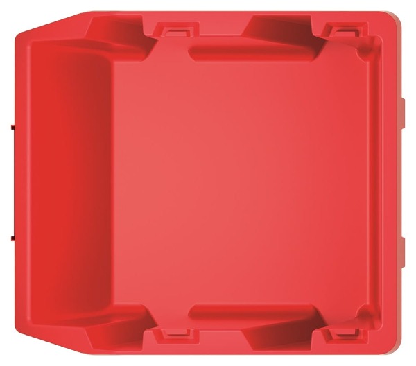 Widok na dno kuwety XXL do warsztatu