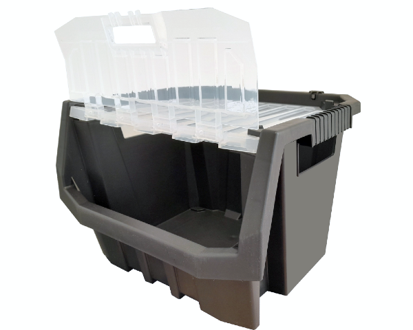 Kuweta zamykana na narzędzia 40x38x28 cm Truck Max Plus