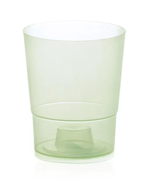 oslonka do storczyka zielona przezroczysta 12,5 cm prosperplast coubi orchid