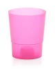 oslonka do storczyka różowy mat przezroczysta 12,5 cm prosperplast coubi orchid