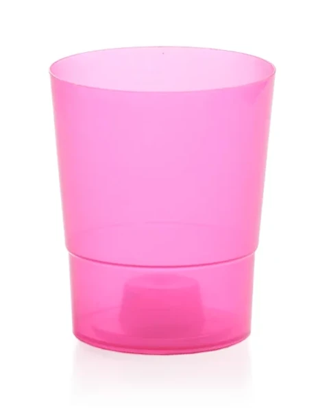 oslonka do storczyka różowy mat przezroczysta 12,5 cm prosperplast coubi orchid