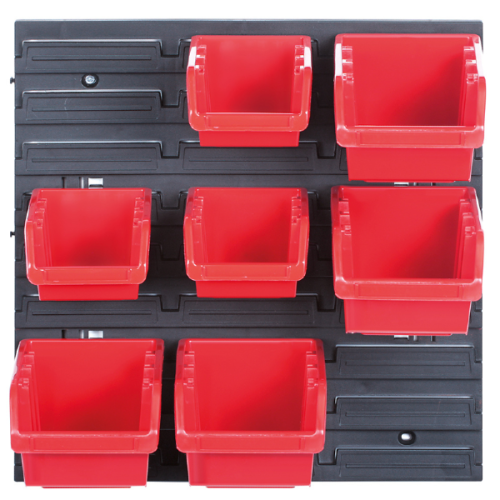 Mały zestaw tablica narzędziowa i 7 kuwet na drobnicę Orderline