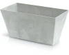 doniczka prostokatna szara 40 cm prosperplast tubus beton effect