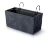 doniczka balkonowa prosperplast urbi case 40 cm antracyt