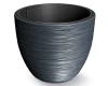 donica okragla 53l z wkladem 31l antracyt furu barrel prosperplast