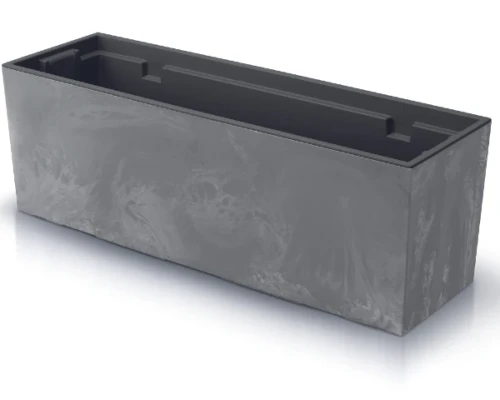 donica podluzna z wkladem marengo beton effect 50 cm prosperplast urbi case