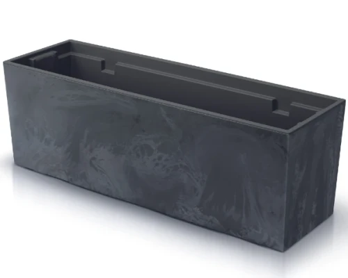 donica z wkladem antracyt beton effect 58 cm prosperplast urbi case