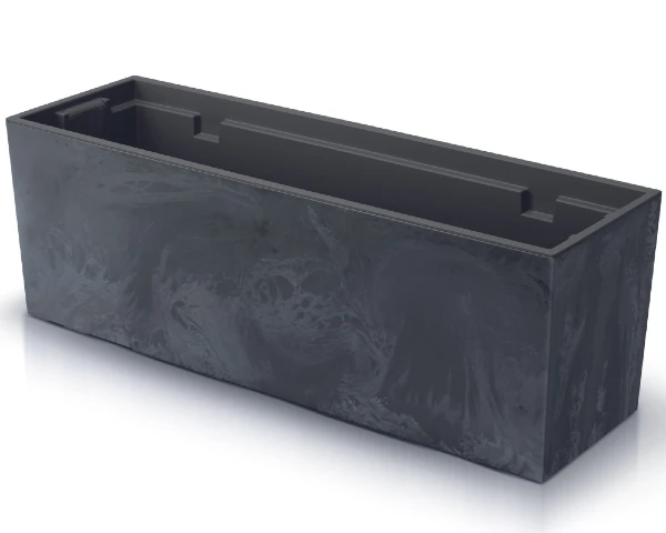 donica z wkladem antracyt beton effect 58 cm prosperplast urbi case