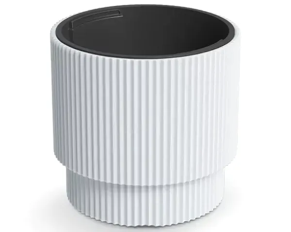 doniczka okragla 30 cm milly prosperplast biala