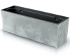 donica prostokatna prosperplast urbi case 77 cm szara z efektem betonu