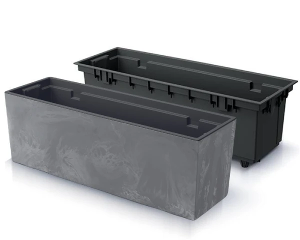 donica z wkladem marengo beton effect 77 cm prosperplast urbi case