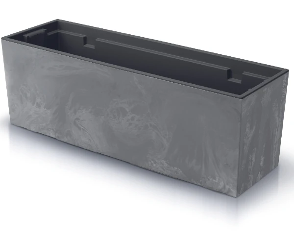 donica podluzna z wkladem marengo beton effect 77 cm prosperplast urbi case