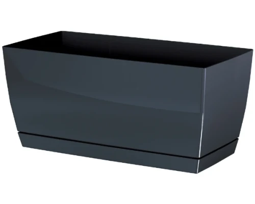 doniczka podluzna prosperplast coubi case p 24 cm antracyt