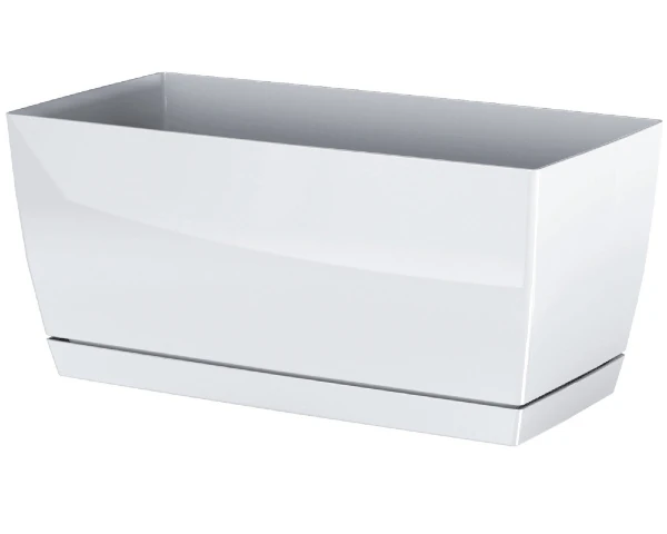 doniczka podluzna prosperplast coubi case p 29 cm bialy