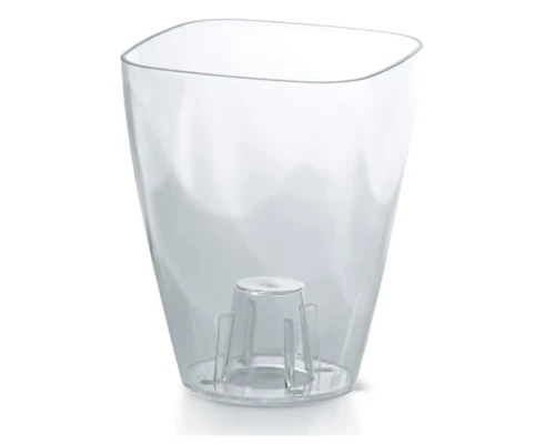 doniczka do storczyka 13 cm prosperplast coubi orchid przeźroczysta
