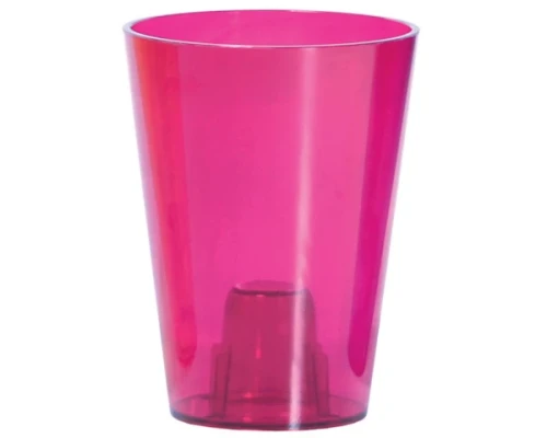 doniczka do storczyka 17 cm prosperplast coubi orchid rozowa polprzezroczysta