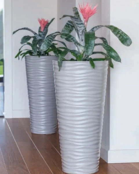 sahara dunes slim antracyt 29,5 cm donica wysoka prezentacja w domu