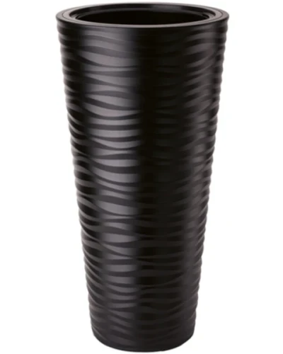 donica wysoka form-plastic sahara dunes slim antracyt 39,5 cm