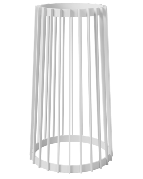 kwietnik standy form-plastic bialy 54cm