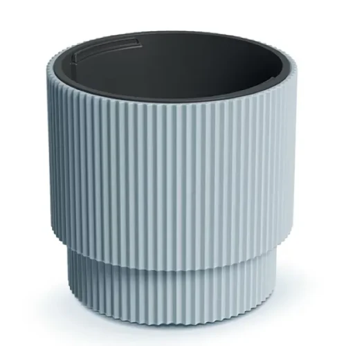 Donica okrągła Prosperplast Milly 40 cm 38L - Szara