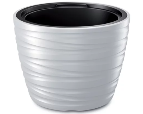 Donica mrozoodporna 22L z wkładem 18L biała Maze - 1