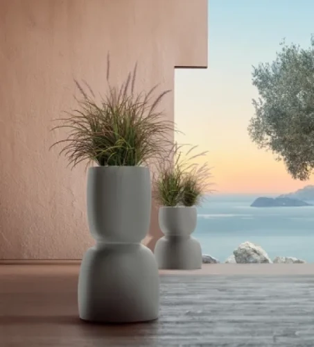 donice dekoracyjne Duala Round aranżacja.webp