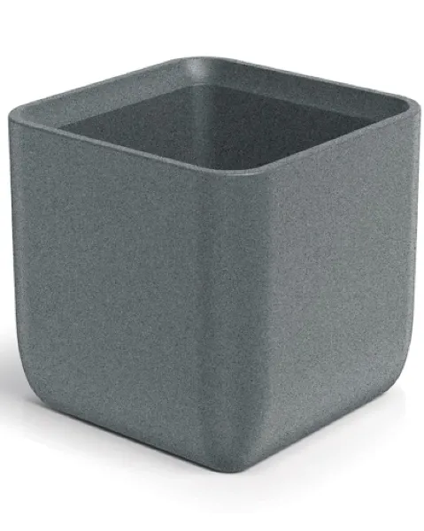 Donica kwadratowa szara 40 cm Molta Square