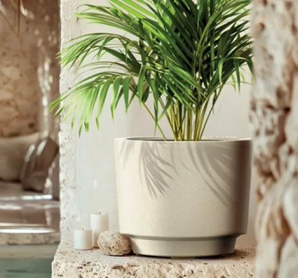 donice ozdobne ETHICK Splito Round aranżacja