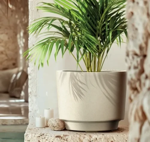 donice ozdobne ETHICK Splito Round aranżacja