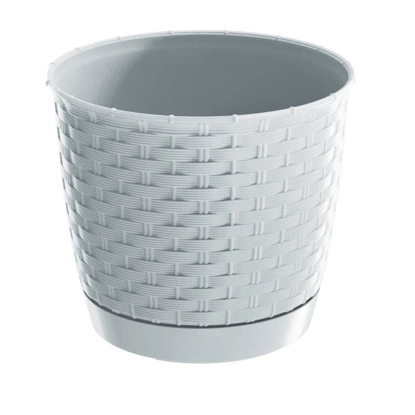 Doniczka-okragla-z-podstawka-4,2L-biala-Ratolla-Round