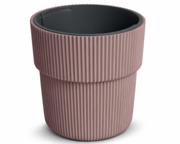 Donica Milly 30cm marsala DBMIR300 Prosperplast doniczka z wkładem