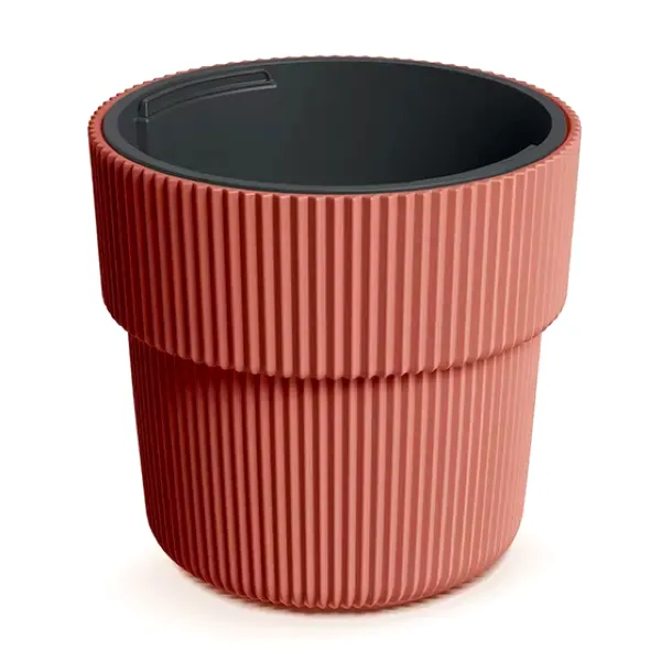 Donica Milly 40cm miedziana DBMIR400 Prosperplast doniczka z wkładem 20L