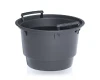 Czarny wkład 10L do donicy Heos 30 cm Prosperplast. Wyjmowany element z tworzywa z dwoma uchwytami, dopasowany do osłonki o pojemności 17L.