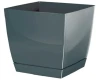doniczka kwadratowa prospeplrast coubi square p grafit 21 cm