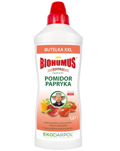 Biohumus do pomidorów i Papryk Ekodarpol 1200ml - naturalny nawóz.webp