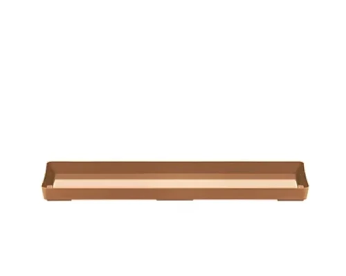 Podstawka pod skrzynkę balkonową Agro 40 cm IP400 terakota na białym tle