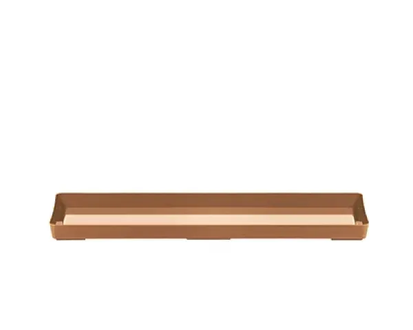 Podstawka pod skrzynkę balkonową Agro 40 cm IP400 terakota na białym tle