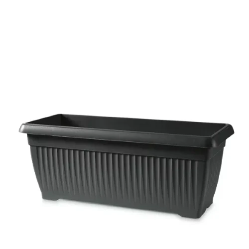 Donica prostokątna Terra DTT600 antracyt Prosperplast na białym tle