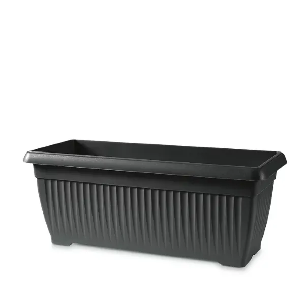 Donica prostokątna Terra DTT600 antracyt Prosperplast na białym tle