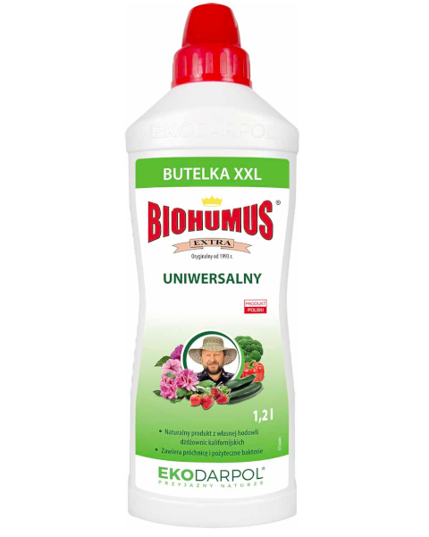 Biohumus Extra uniwersalny Ekodarpol 1200ml - naturalny nawóz