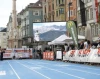 Mata eventowa z własnym nadrukiem Stamats - mata na mecie maratonu