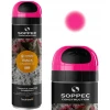 Spray geodezyjny fluorescencyjny Soppec Track Marker w kolorze różowym, puszka 500 ml.