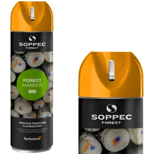 Spray do znakowania drzew Soppec Forest Marker pomarańczowy fluorescencyjny, puszka 500 ml