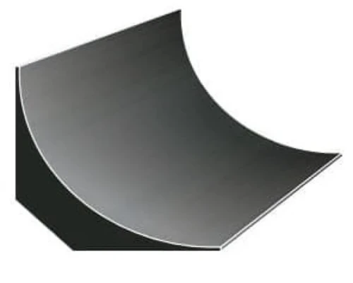 Listwa wyobleniowa z PVC, 40x40 cm.