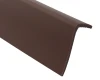 Listwa na krawędź schodów brązowa wykonana z PVC 36x20 mm.