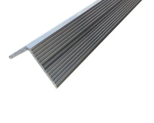 Narożnik ochronny na schody, aluminiowy, 50 cm, 3x3 cm.